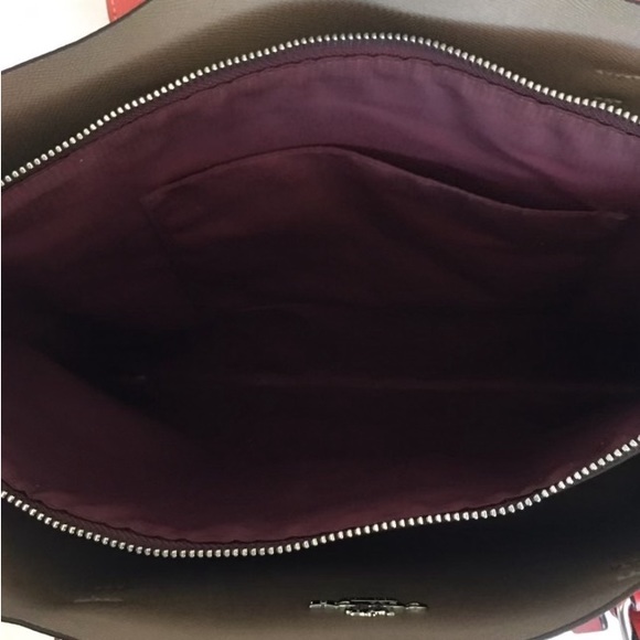 Coach Large Mollie Tote 1671 Tangerine MSRP $378 - Picture 6 of 8